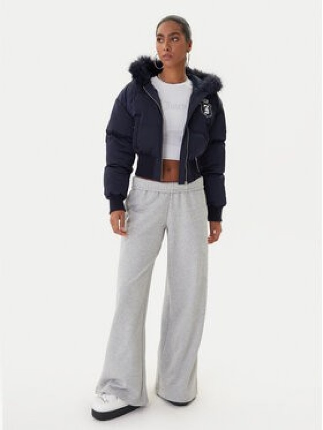 Juicy Couture Kurtka zimowa JCOIJ225557 Granatowy Oversize