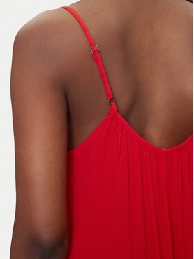 ONLY Sukienka letnia Niki 15344611 Czerwony Regular Fit