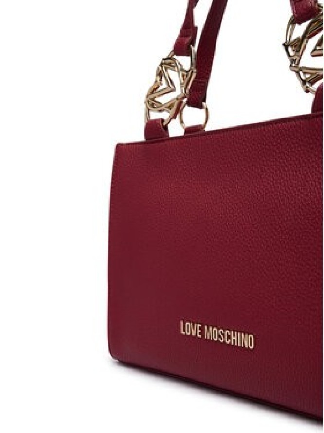 LOVE MOSCHINO Torebka JC4006PP1PLB0552 Bordowy