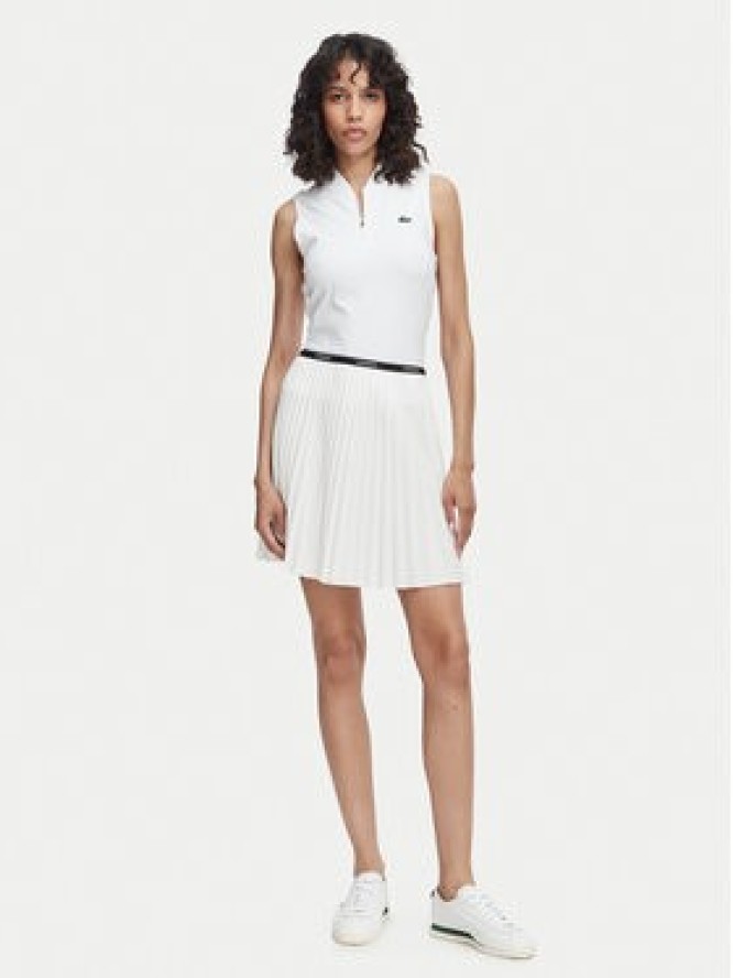 Lacoste Top PF0202 Biały Regular Fit