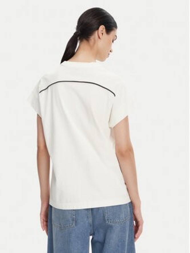 PINKO T-Shirt 105270 A2ME Biały Regular Fit