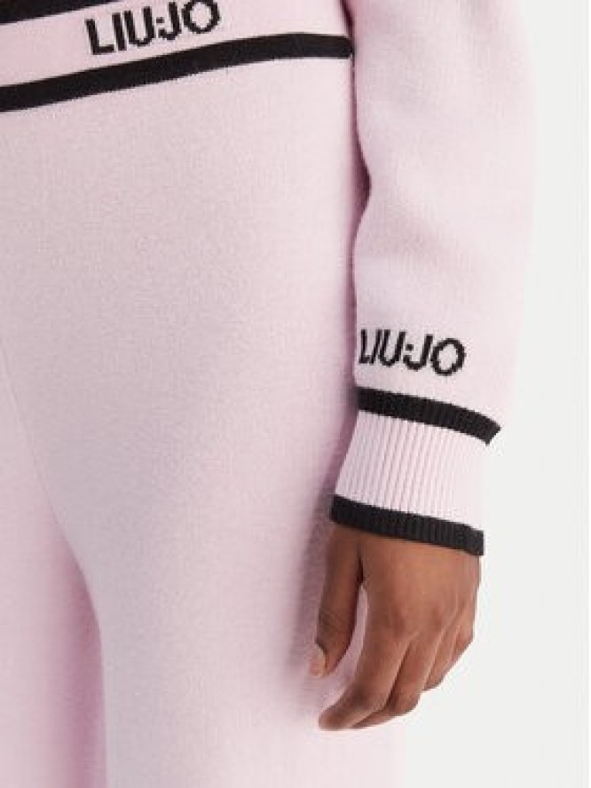 Liu Jo Sweter TF5230 MS59L Różowy Regular Fit