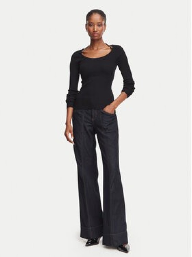Guess Sweter W6YR22 Z0966 Czarny Slim Fit