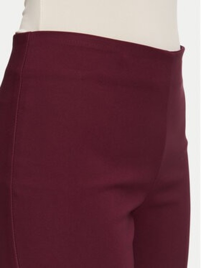 Rinascimento Spodnie palazzo CFC0130141003 Bordowy Wide Leg