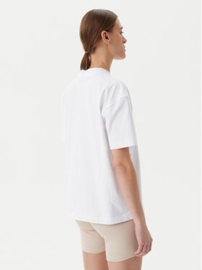 Calvin Klein Jeans T-Shirt Placed Institutional J20J225539 Biały Relaxed Fit