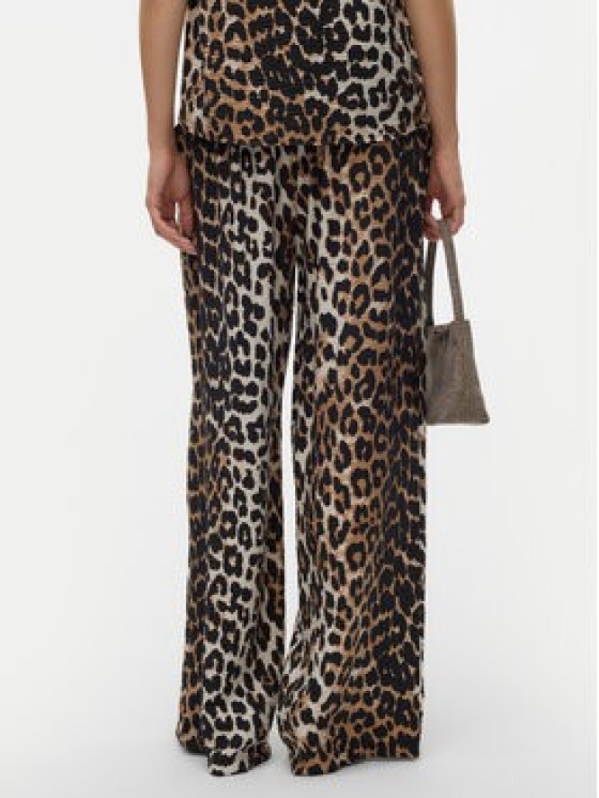 Vero Moda Spodnie materiałowe Josie 10303759 Brązowy Wide Leg