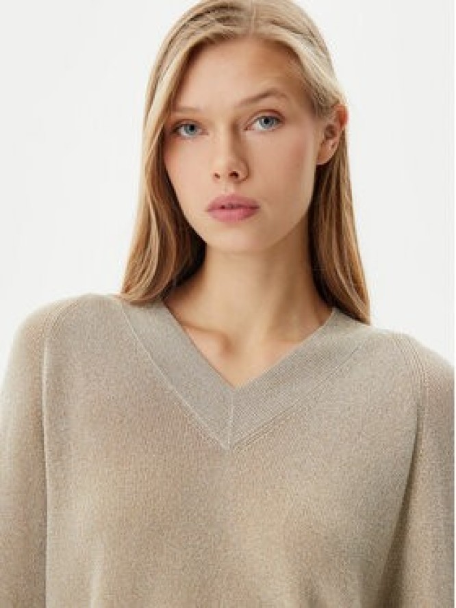 Marella Sweter Dario 2513361121 Beżowy Relaxed Fit