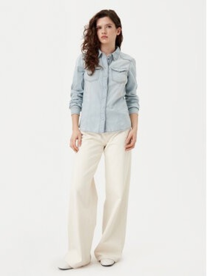 ONLY Koszula jeansowa Alexa 15315185 Błękitny Regular Fit