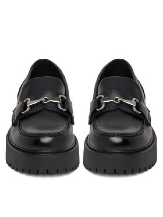 DeeZee Loafersy 18638-14 Czarny