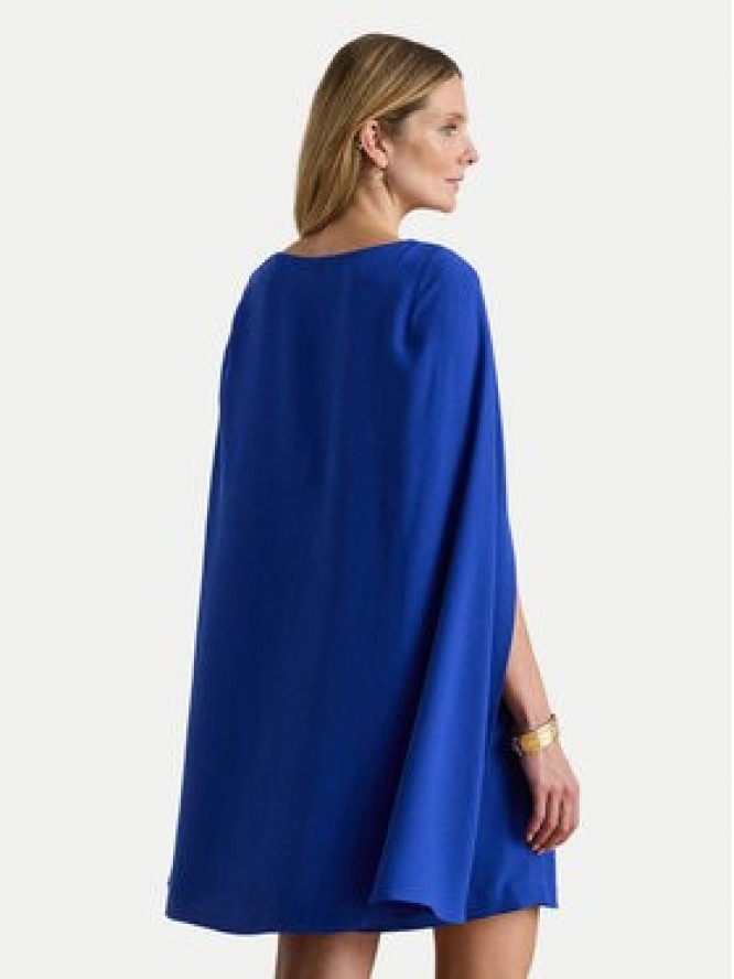 LAUREN RALPH LAUREN Sukienka koktajlowa 253980921006 Niebieski Slim Fit