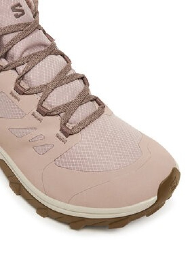 Salomon Trekkingi Outsnap Waterproof L47854100 Różowy
