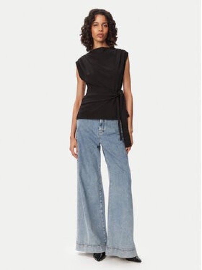 French Connection Bluzka Zion 769C5 Czarny Slim Fit