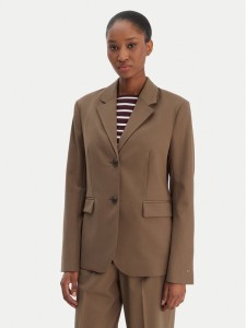 Tommy Hilfiger Marynarka Timeless WW0WW46662 Beżowy Regular Fit