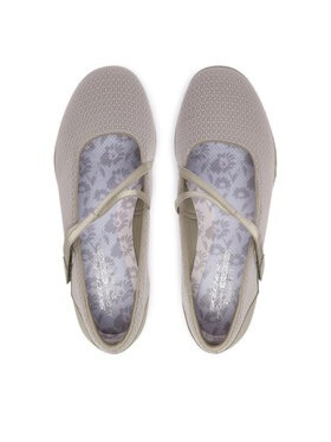 Skechers Baleriny 100771/TPE Szary