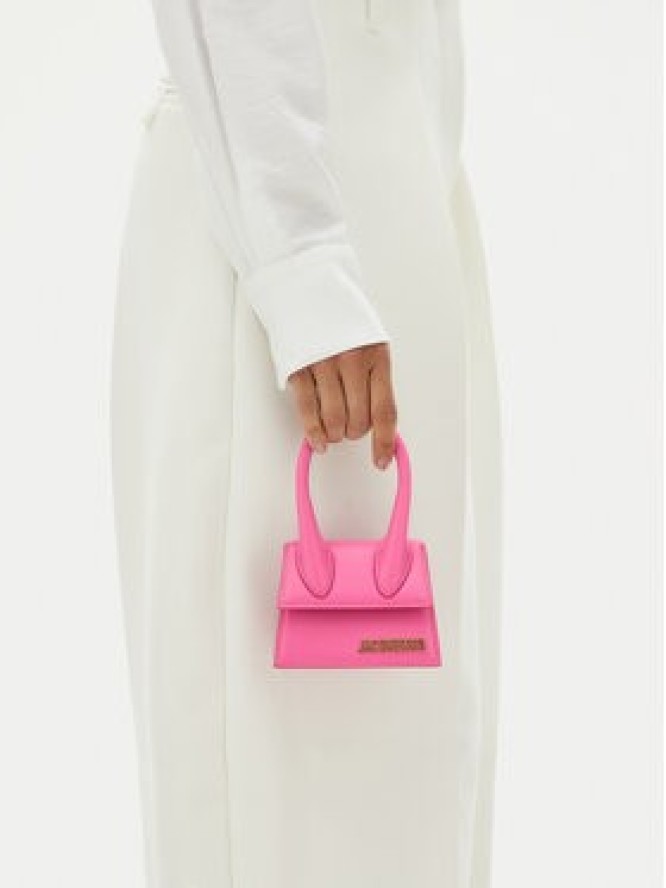 JACQUEMUS Torebka Le Chiquito 22E213BA001-3060 Różowy