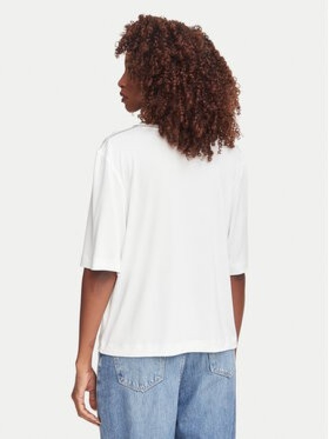 Guess T-Shirt W6YP58 K5233 Biały Relaxed Fit