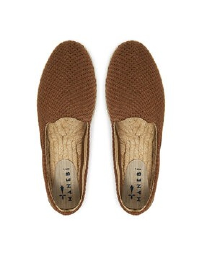 Manebi Espadryle H 2.7 N0 Brązowy