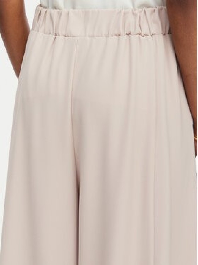 Rinascimento Spodnie palazzo CFC0020285002 Beżowy Wide Leg