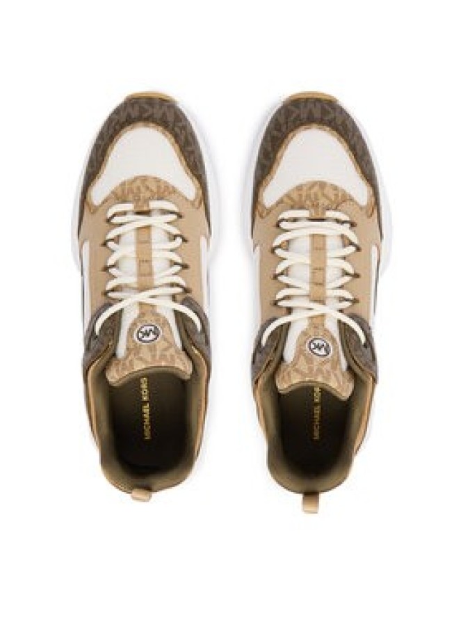 MICHAEL Michael Kors Sneakersy Bowie 43T6BWFS2B Brązowy