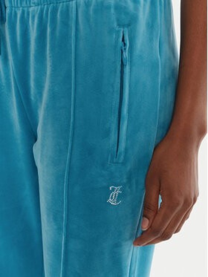 Juicy Couture Spodnie dresowe Tina JCAPW045 Niebieski Regular Fit
