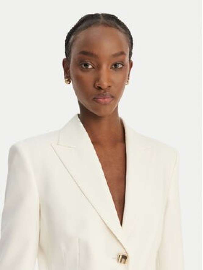 HUGO Marynarka Asmalla 50561450 Écru Regular Fit