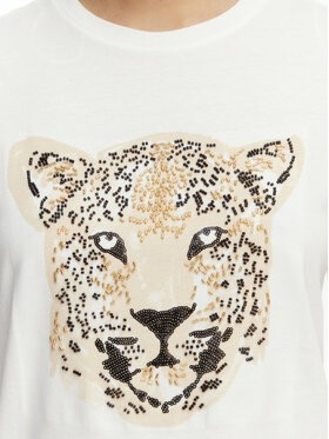 LOLA CASADEMUNT T-Shirt MS2615009 Biały Regular Fit