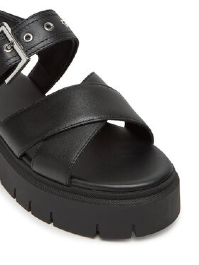 HUGO Sandały Kris_Sandal_BKNA 50542072 Czarny