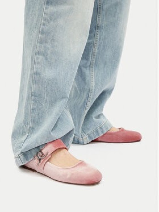 Juicy Couture Baleriny WS23499-01A Różowy