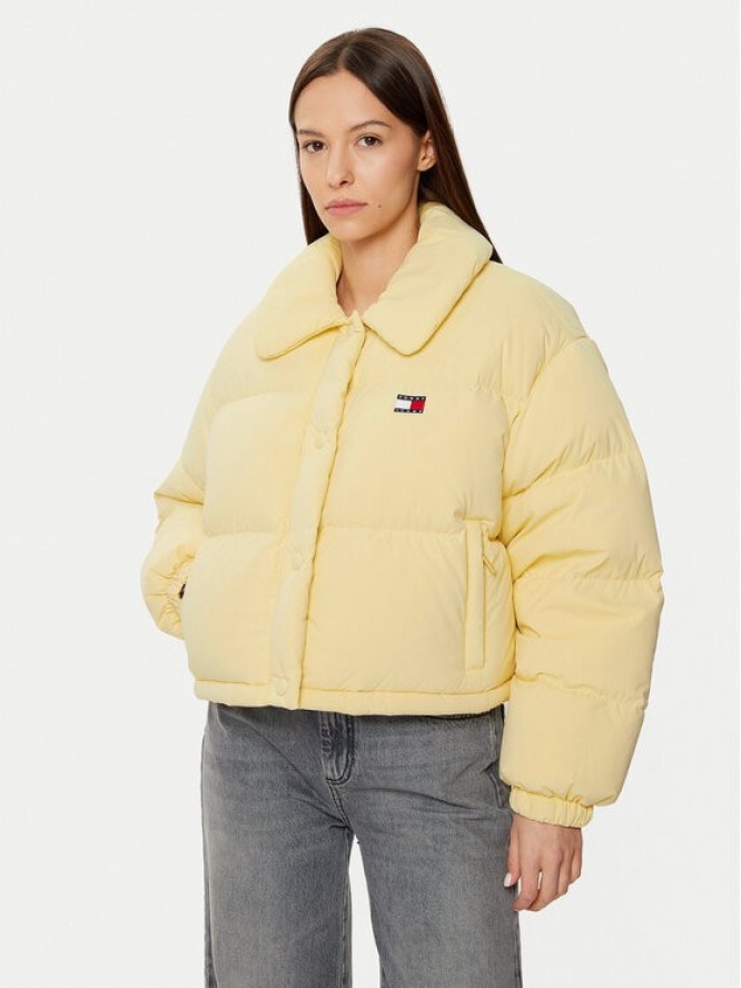 Tommy Jeans Kurtka puchowa DW0DW20390 Beżowy Regular Fit