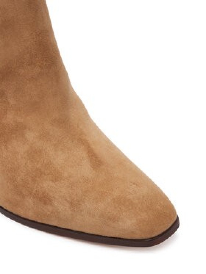 LAUREN RALPH LAUREN Botki Rlyn Bte Hl Bo Bte 802P18308001 Beżowy
