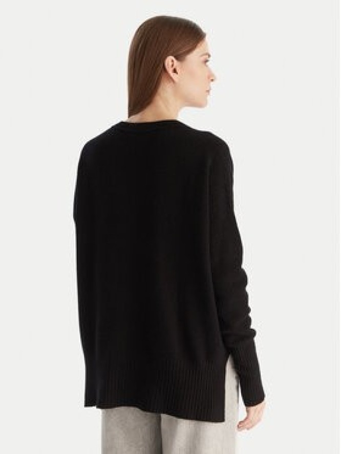 Kontatto Sweter 3M0842C Czarny Relaxed Fit