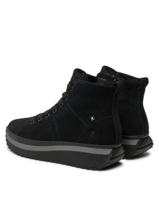 Rieker Revolution Lifestyle Trzewiki W0960-00 Czarny