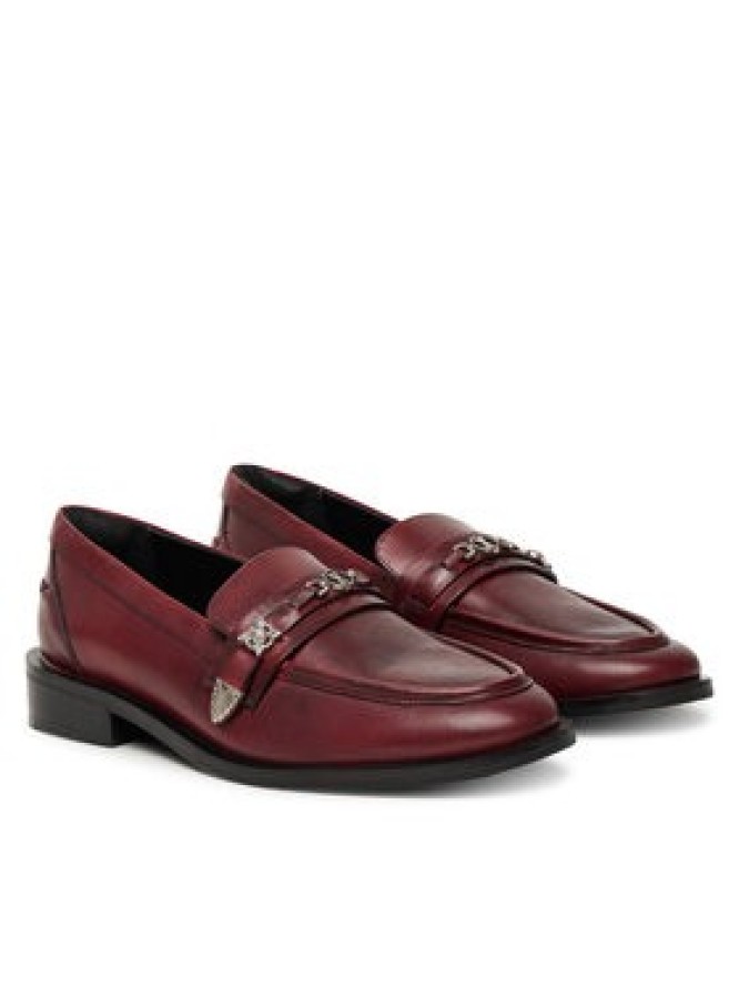 Bronx Loafersy Next Wagon 66652-US Bordowy