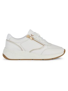 Geox Skórzane sneakersy "Cristael" w kolorze białym rozmiar: 36