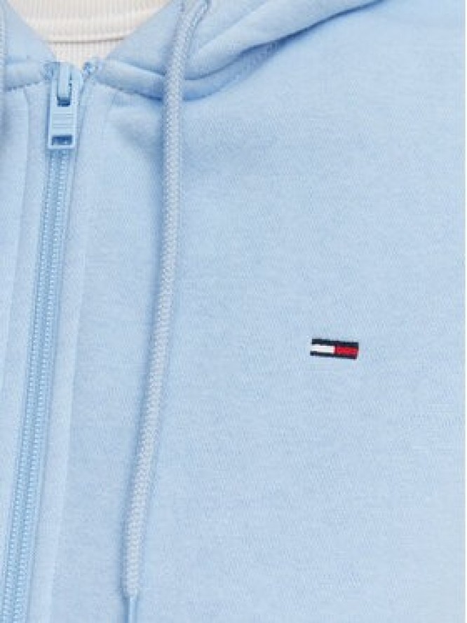 Tommy Jeans Bluza Flag DW0DW19729 Niebieski jasny Regular Fit