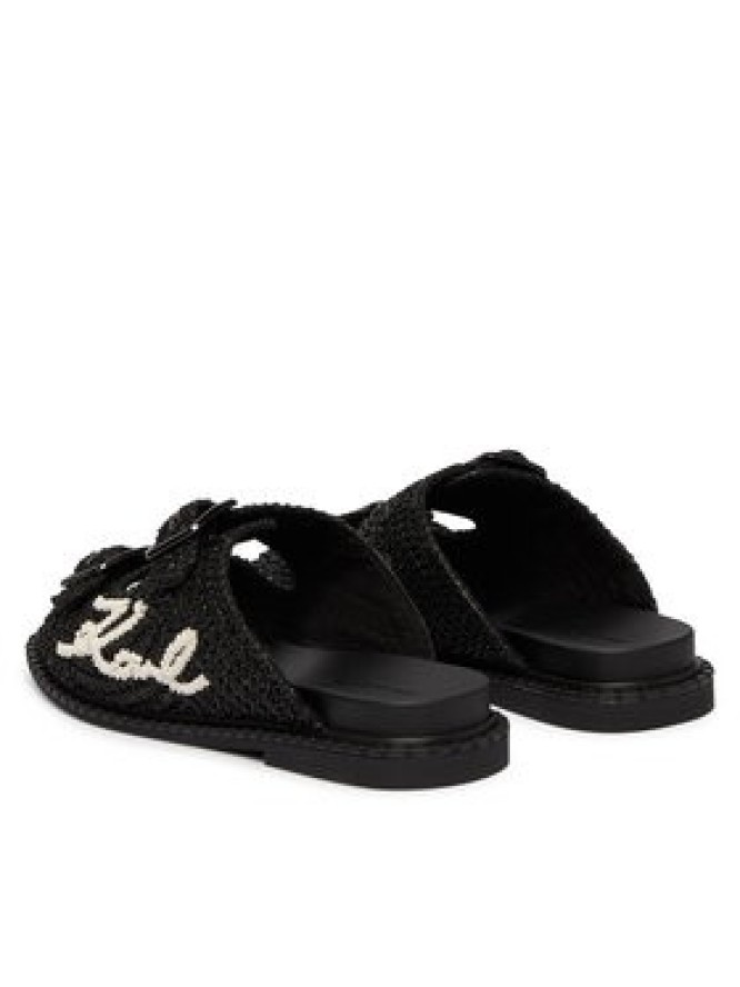 KARL LAGERFELD Klapki Kleo KL81326 Czarny