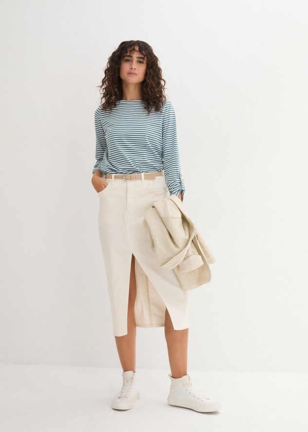 Bluzka z długim rękawem i