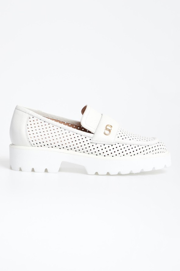 Mokasyny damskie skórzane CESARE CASADEI