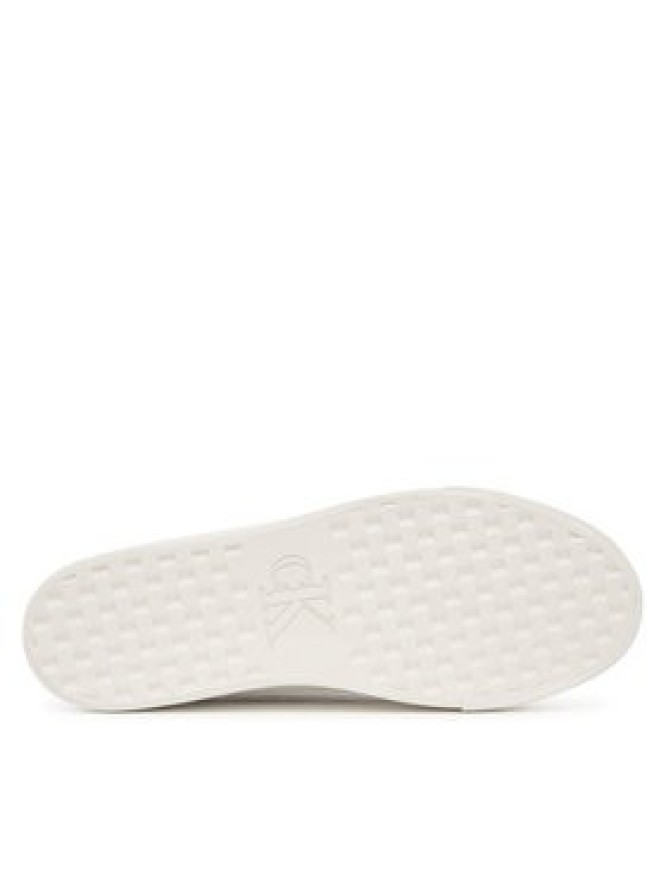 Calvin Klein Sneakersy Vulc Flatf Laceup Jaq Aop HW0HW03265 Czarny