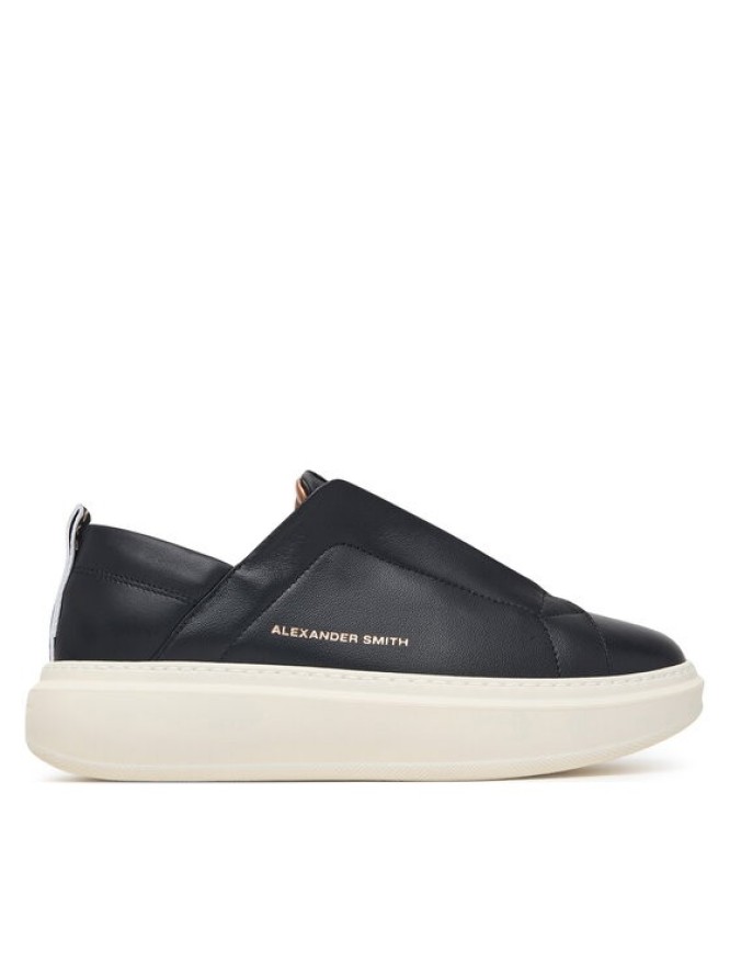 Alexander Smith Sneakersy Wembley Slip-On ASBEWLW-1203 Czarny