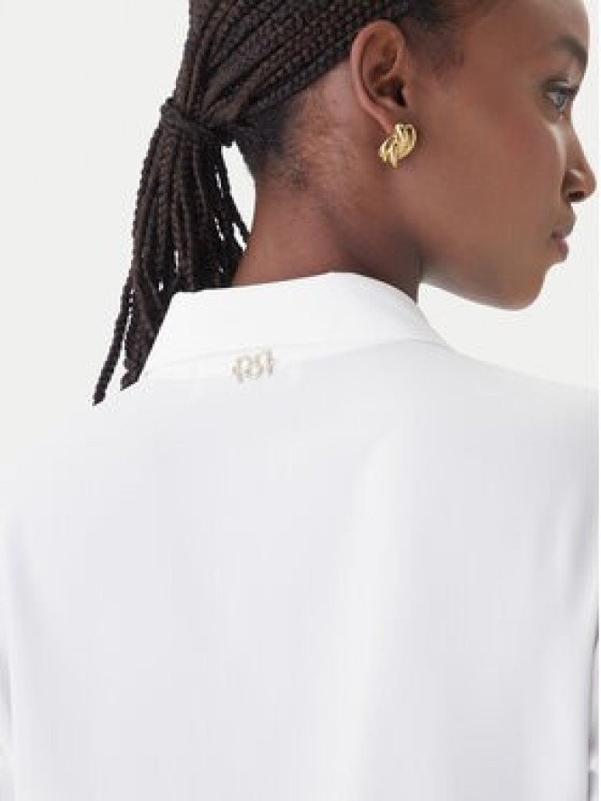 Rinascimento Koszula CFC0127447003 Biały Regular Fit