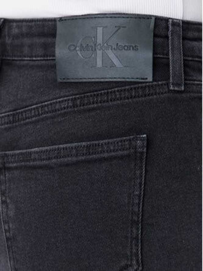 Calvin Klein Jeans Szorty jeansowe J20J225161 Czarny Regular Fit