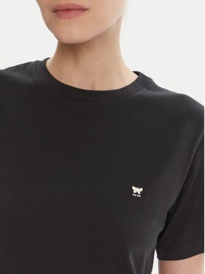 Weekend Max Mara T-Shirt Venaco 2525976021 Czarny Regular Fit