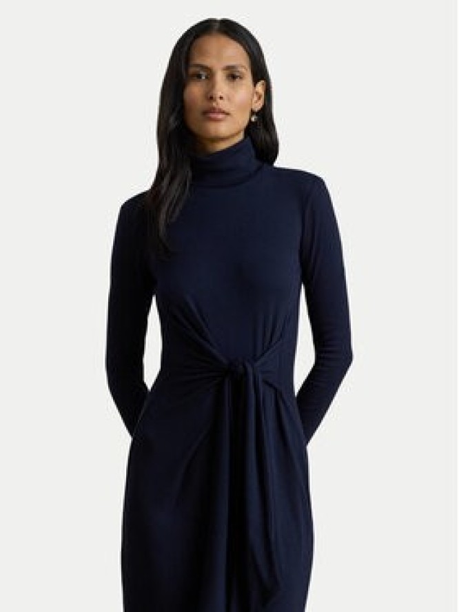 LAUREN RALPH LAUREN Sukienka dzianinowa 200980028001 Granatowy Slim Fit