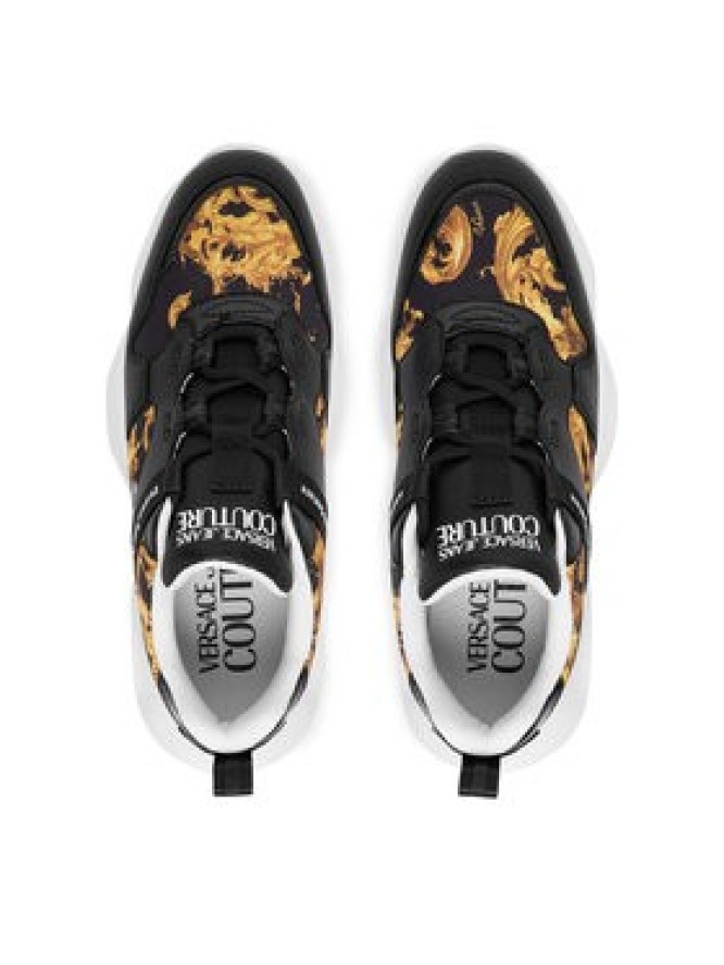 Versace Jeans Couture Sneakersy 80VA3SU7 ZSE19 G89 Czarny