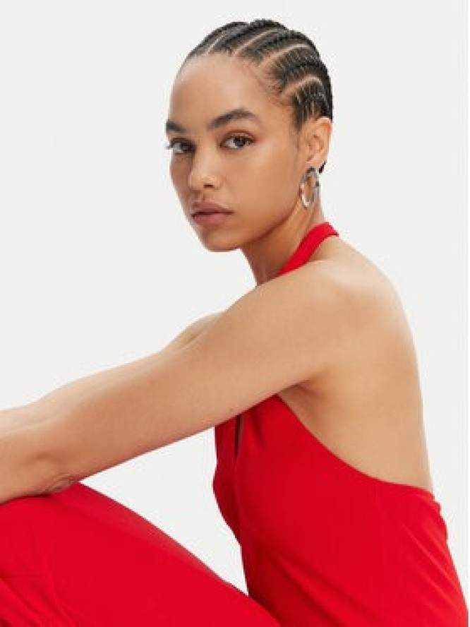 JACQUEMUS Sukienka koktajlowa 25E251DR232-1026 Czerwony Regular Fit