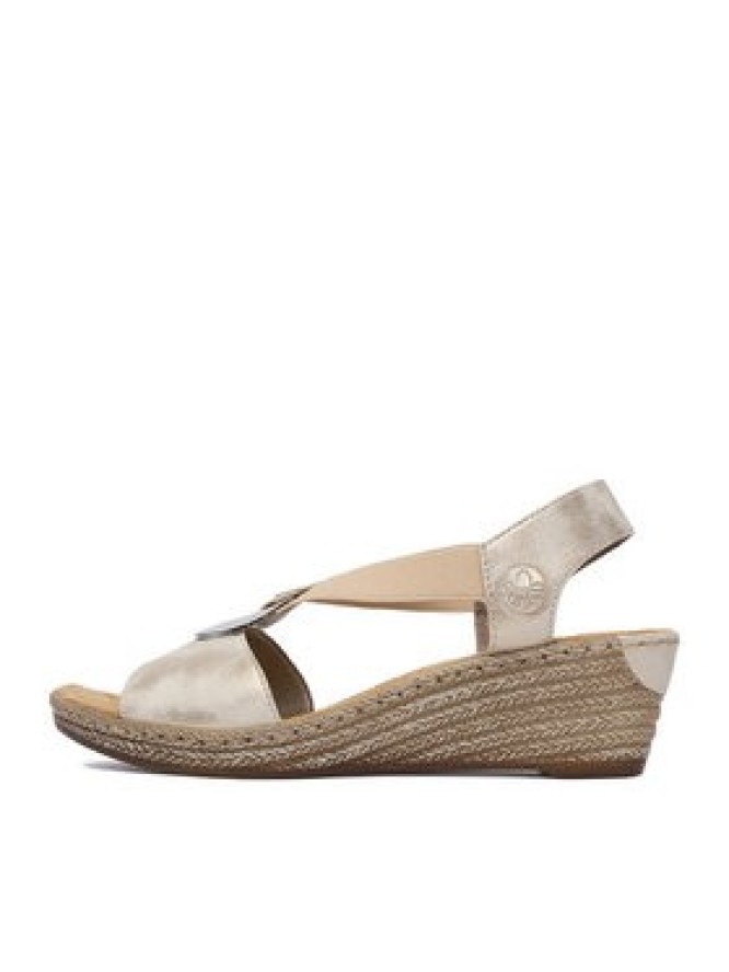 Rieker Sandały CEO-624H6-60 Beżowy