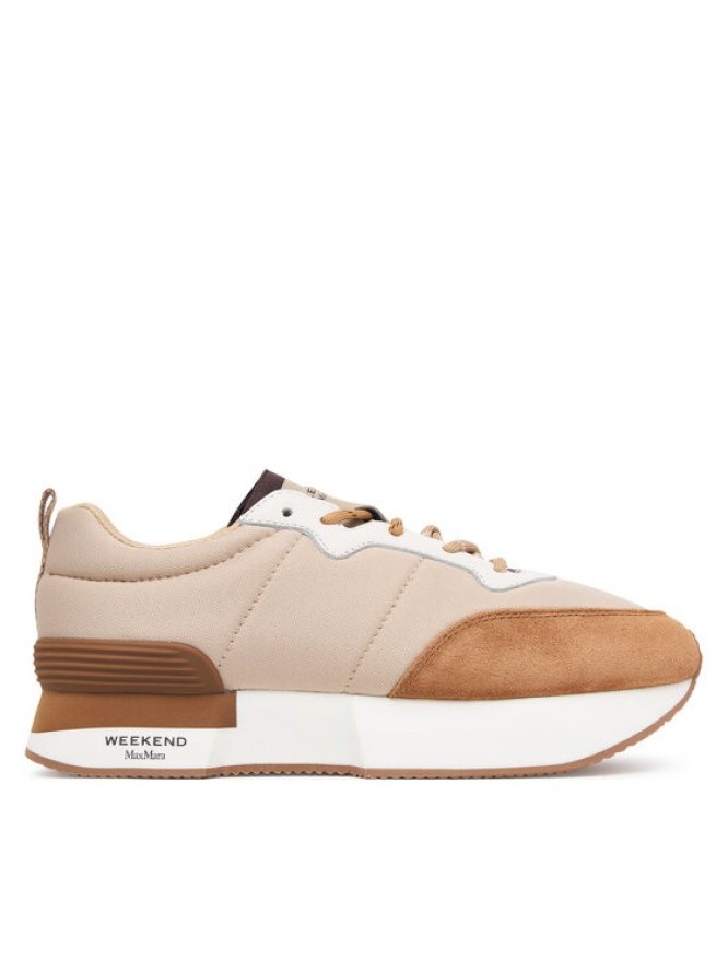 Weekend Max Mara Sneakersy Zambra 2625766034 Beżowy