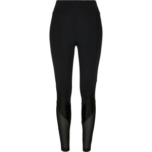 Damskie legginsy z wysoką talią Urban Classics mixed tech