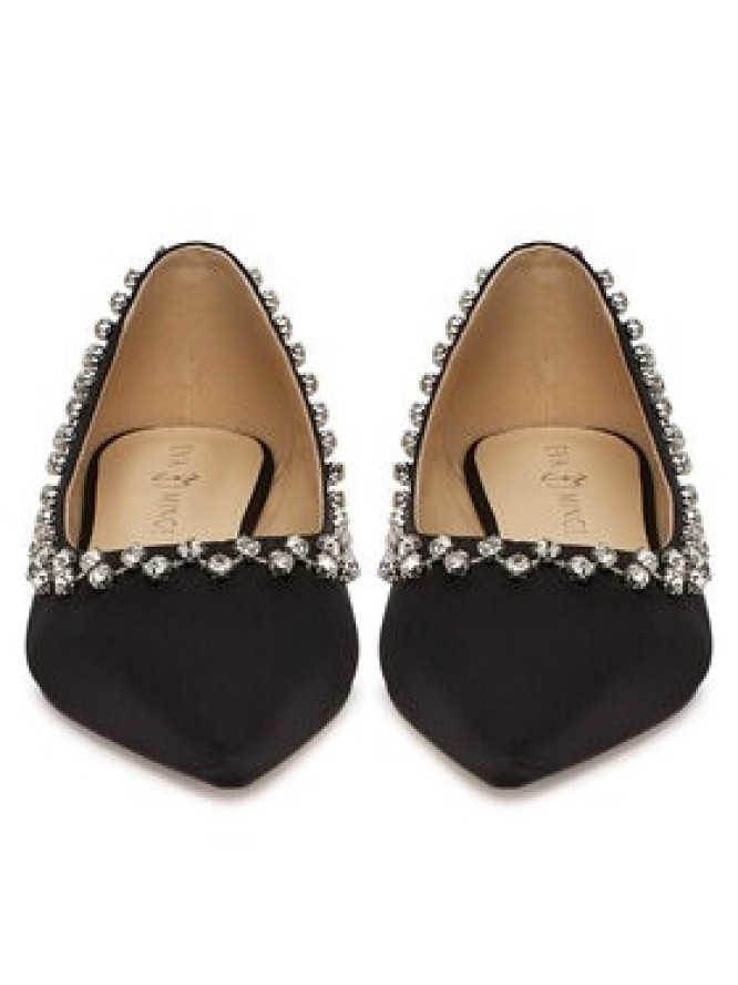 Eva Minge Baleriny MILA-V1166-28-1 Czarny